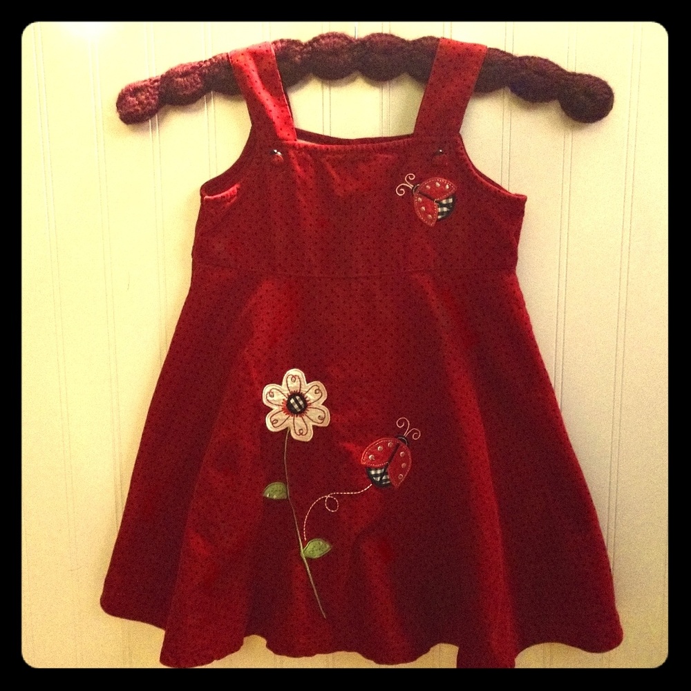 Blueberi Boulevard girls ladybug dress